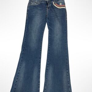 Trinity Ranch‎ Montana Women’s Jeans- Boot Cut with Texas flare. Size 11 32x34